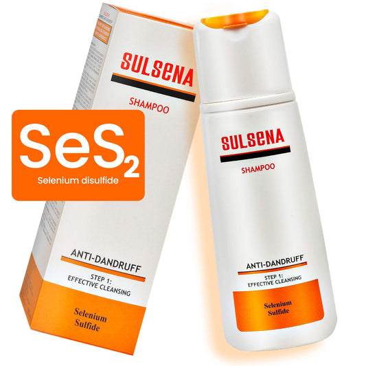 Sulsena SULSENA Anti Dandruff Shampoo for Men and Women - Effective Shampoo for Oily Hair - Anti Dandruff Relief for Itchy Scalp - Nourishing Formula - Best Anti Dandruff Shampoo for Men and Women