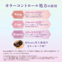 & Honey &honey Color Control Repair Hair Treatment 445g - Muguet Honey Scent