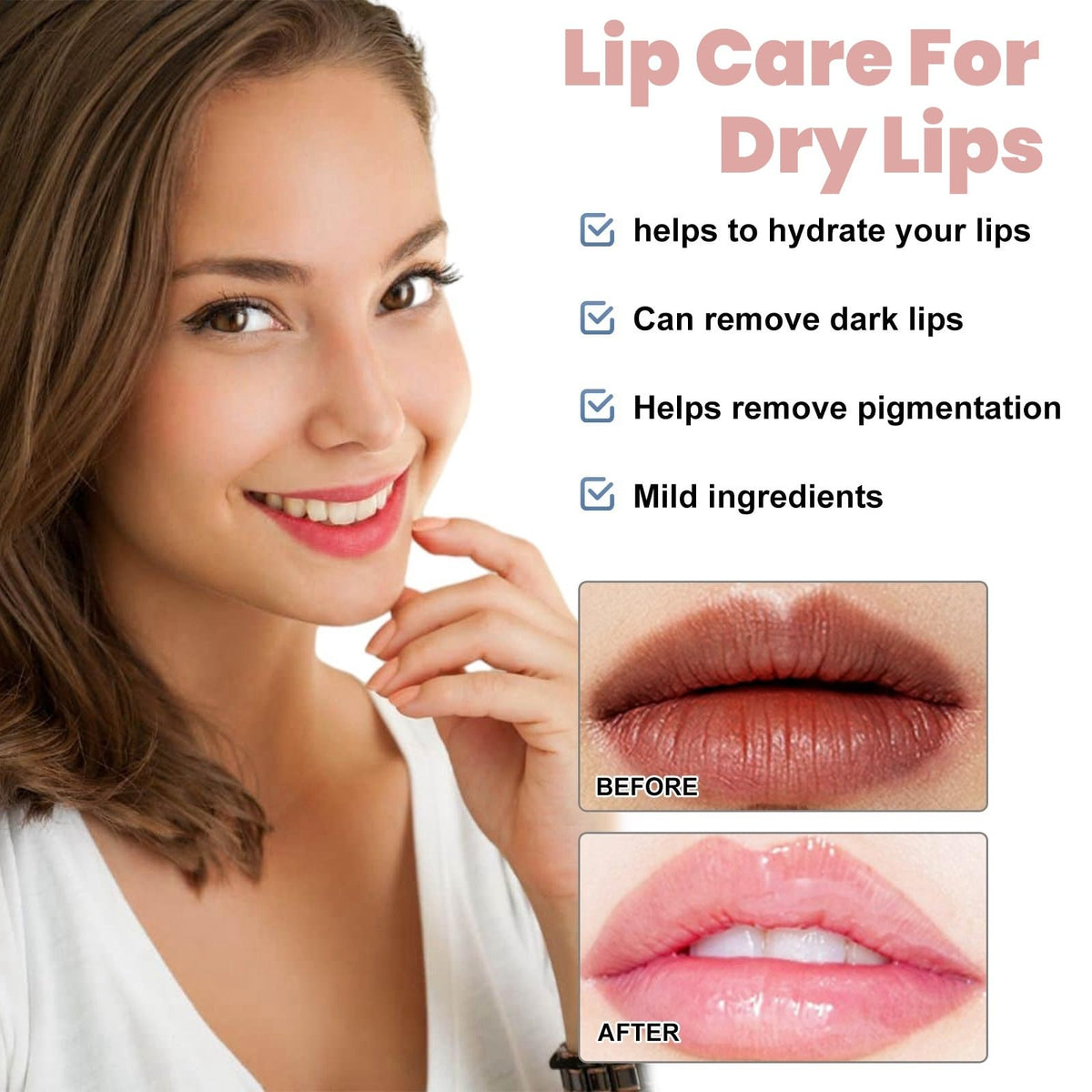 ChengJin 2Pcs Summer Moisturizing Natural Lip Balm,Friday Lip Butter Balm,Non-Greasy Soothes Dry Lip Care Oil,Conditioning Lip Mask and Lip Balm,SPF Lip Balm Tinted,Lip Care for Dry Lips(#Iced CoffeeCake)