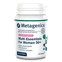 Metagenics Multi Essentials for Women 50+ - Multivitamin and Mineral Formula with Botanicals - 60 Tablets