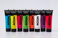 Moon Glow - Neon UV Hair Gel - 20ml Intense Green – Temporary wash out hair colour dye - Spike and glow!