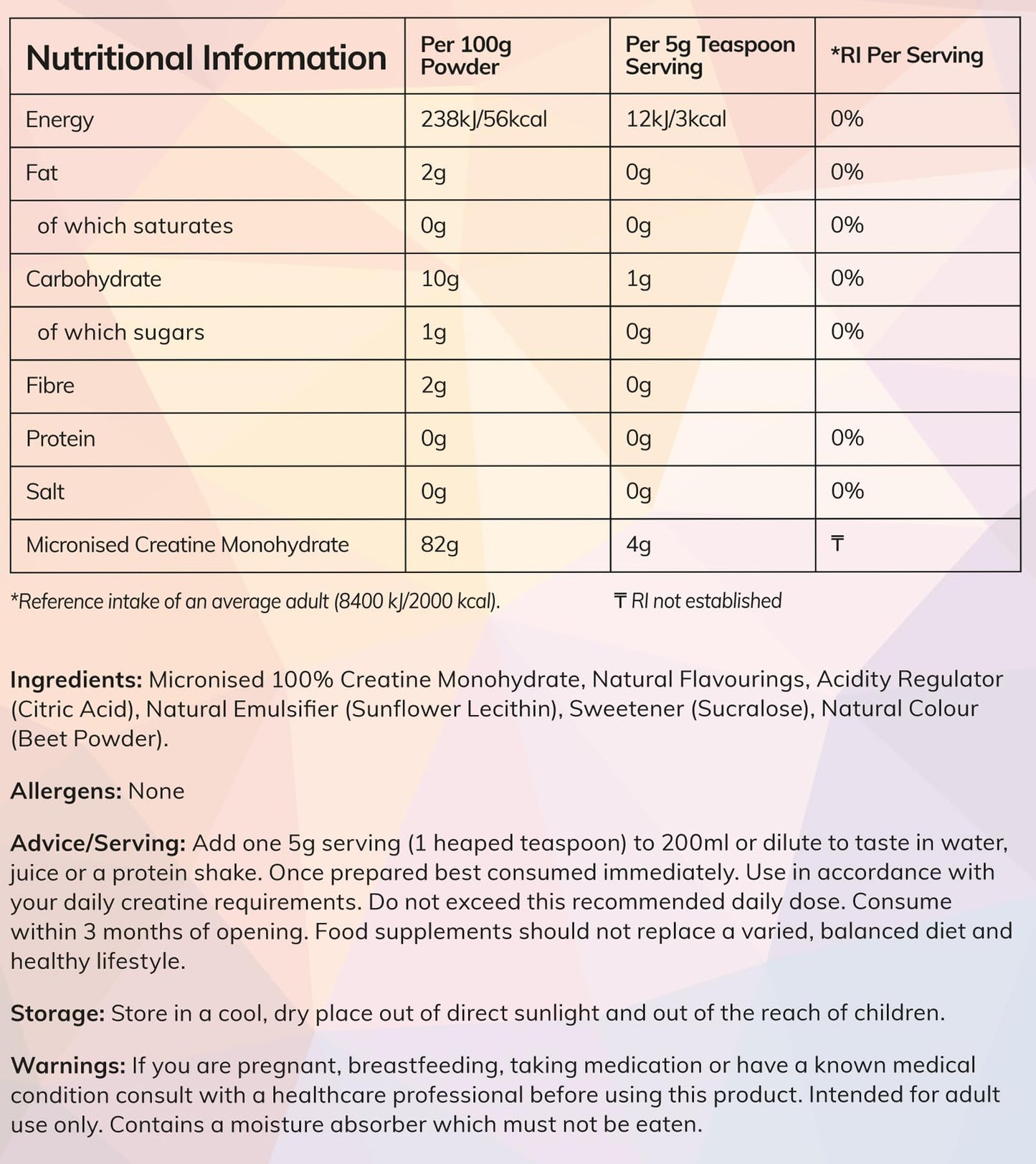 Nutristrength Micronised Creatine Monohydrate Powder 300g | Designed for Performance & Recovery | Formulated for Easy Mixing- 60 Servings, Made in The UK…