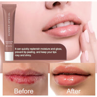 ChengJin 2Pcs Summer Moisturizing Natural Lip Balm,Friday Lip Butter Balm,Non-Greasy Soothes Dry Lip Care Oil,Conditioning Lip Mask and Lip Balm,SPF Lip Balm Tinted,Lip Care for Dry Lips(#Iced CoffeeCake)