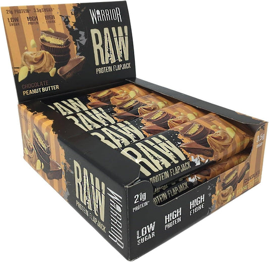 Warrior RAW Bars Choc PB 12 x 75g