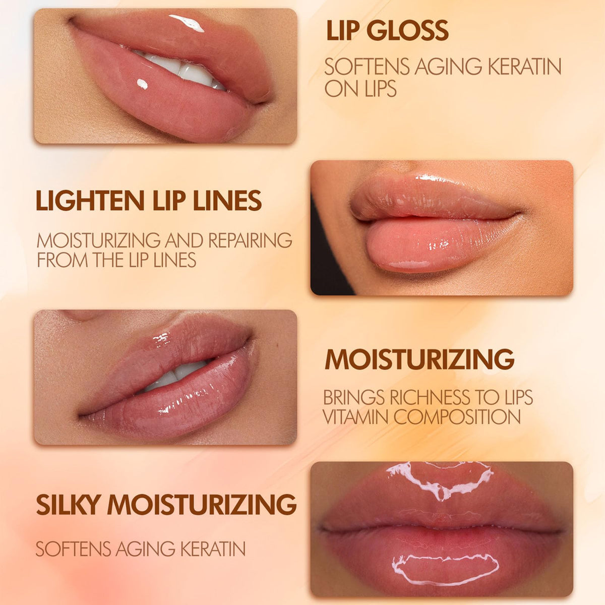 TUHOWEWZ Honey+Strawberry Balm Lip Mask Set, Moisturizing Lip Care With Natural Oils for Day & Night, Repair Honey Bee Lips Balm Reduce Lip Lines & Wrinkle