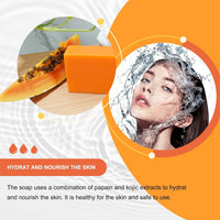 Peak Health Whitening Kojic Acid Soap Facial Bleaching Dark Spot Acne Scars Skin Brighter Lightening Detox Pigmentation Removal Reduce (Pack of 1)