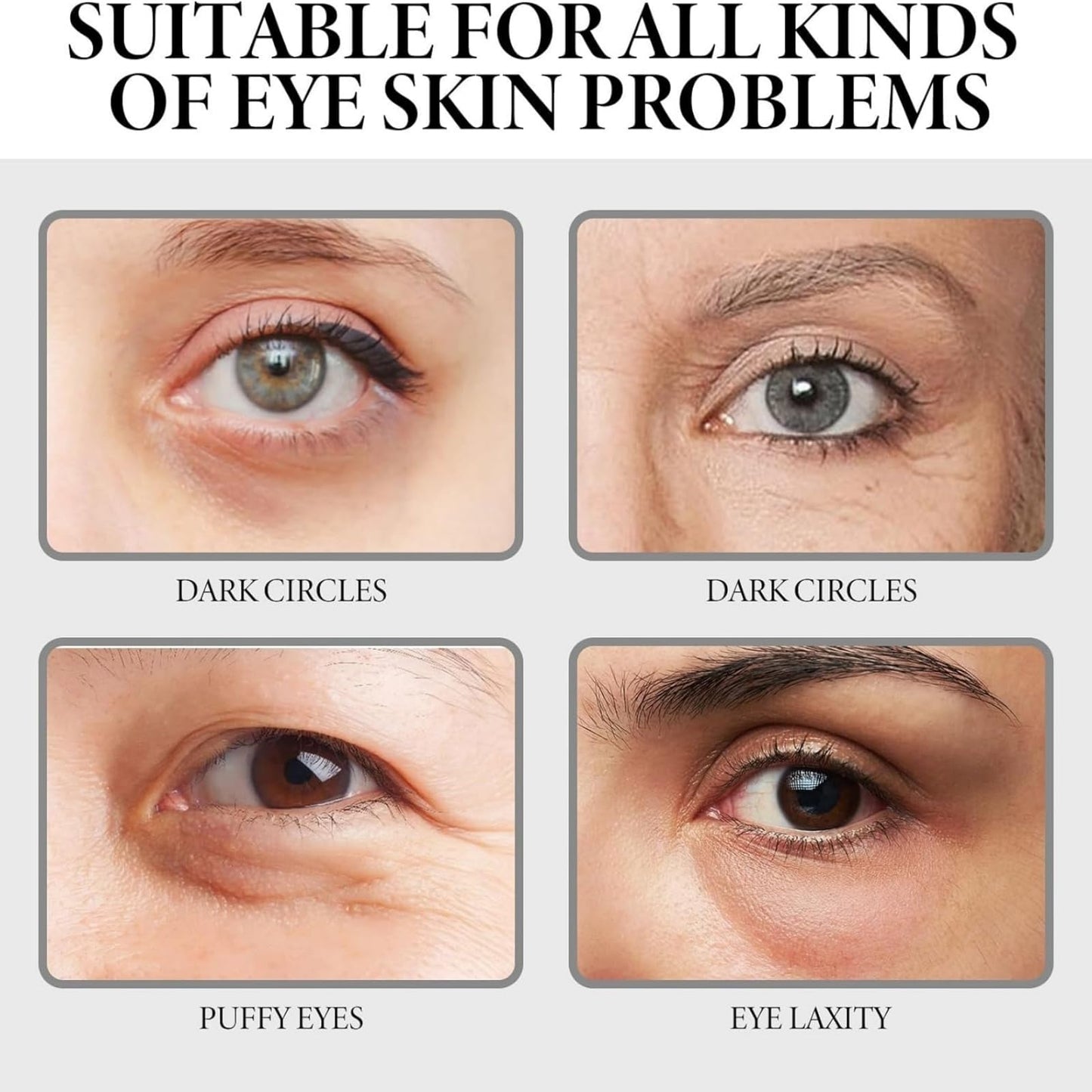 2Pcs Lutein Eye Essence Oil,Lutein Rollerball E/ssence for E/yes,VC Lutein Anti-Wrinkle Essence Oil,Ey/e Cream for Wrinkles,Anti Aging Serum for E/ye,Moisturizing Skin for Eye Bags,Eyebag Remover