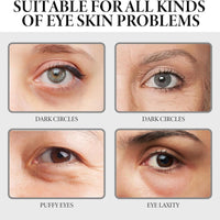 2Pcs Lutein Eye Essence Oil,Lutein Rollerball E/ssence for E/yes,VC Lutein Anti-Wrinkle Essence Oil,Ey/e Cream for Wrinkles,Anti Aging Serum for E/ye,Moisturizing Skin for Eye Bags,Eyebag Remover