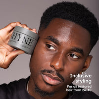 ShyneDurags SHYNE Curl Cream | Curl Defining & Moisturising Styling Hair Cream for Men | Perfect for Curls & Waves | 95% Natural Origin Shea Butter | Black Owned Beauty | Regular (100ml)