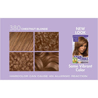 DarkandLovely Dark and Lovely Fade Resist Permanent Hair Colour Hair Dye Up To 100 Percent Gray Coverage Brilliant Shine (Chestnut Blonde 380)
