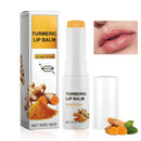 LUMKMAS Lip Lightening For Dark Lips, Whitening Turmeric Lip Balm Lips Pink Bleaching Cream Balm, Moisturizing Daily Lip Care Balm with Turmeric Extract, Repair Cracked Chapped Dry Lips (5g)