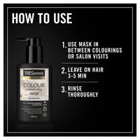 TRESemmé Ash Blonde Colour Enhancing Hair Mask with colour pigments & argan oil for a vibrant colour with brilliant shine between colourings 200 ml