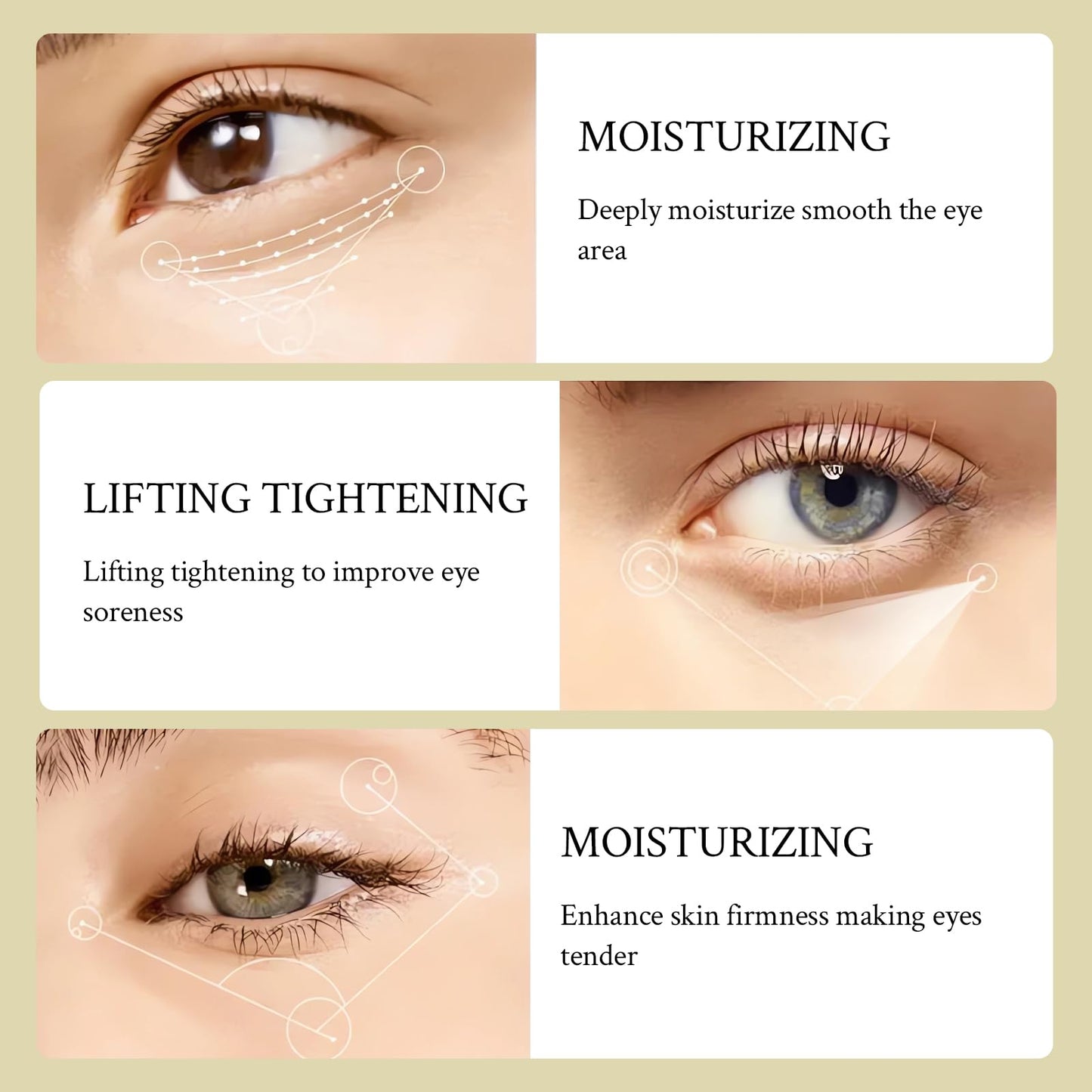 Belligern 2 Pcs Lumibalm for Under Eye Bags Lumibalm Eye Serum Lumibalm Eye Bags Lumi Balm Lumi Radiance Eye Balm Retinol Eye Cream Dark Circle Eye Cream Gentle Care, Lifting and Moisturizing Around the Eyes