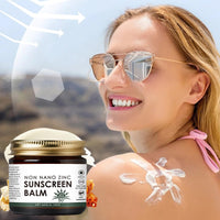 Lumiter Beef Tallow Sunscreen SPF 50+, Deeply Nourishing Organic Sun Cream, Grass Fed Beef Tallow Skin Care, Tallow Unscented Suncream SPF 50, 60g