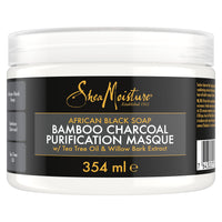 Shea Moisture SheaMoisture African Black Soap Bamboo Charcoal Purification Masque 354 ml