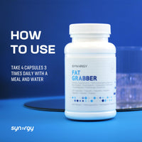 Synergy Worldwide Synergy WorldWide Fat Grabber 120 capsules | Healthy Weight Management | Natural Fiber Blend | Support Digestion | Guar Gum Powder | 75 gr