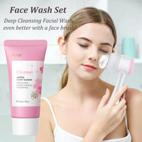 Shengqialun Skin Care Sets & Kits Sakura, Skin Care Sets For Teenagers, Gifts For Teenage Girls Pamper Sets For Women Basic Skin Care Moisturizing Set With Mud Mask, Cleanser, Serum, Cream