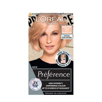 L'Oreal Paris L'Oréal Paris Permanent Hair Colour, Long-Lasting Shine and Intense Colour, For up to 8 Weeks, Preference Vivids (Colorista), Light Rose Gold 9.23, x1 pack