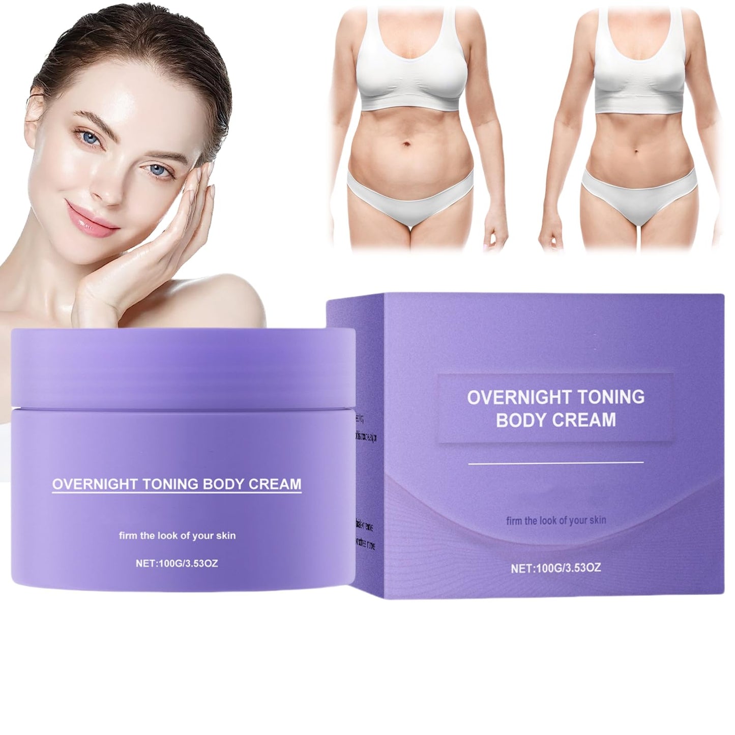 Overnight Toning Whip Cream,Body Firming Whip,Toning Body Whip for Loose Skin,Overnight Toning Body Cream,Over/night Tonin/g Bo/dy Firming Cream,Anti-wrinkle Skin Tightening Cream,Firming Bod/y Lotion