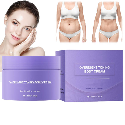 Overnight Toning Whip Cream,Body Firming Whip,Toning Body Whip for Loose Skin,Overnight Toning Body Cream,Over/night Tonin/g Bo/dy Firming Cream,Anti-wrinkle Skin Tightening Cream,Firming Bod/y Lotion