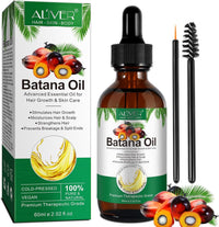 QUIWEN Batana Oil for Hair Growth & Skin Care, 100% Pure & Natural Batana Oil, Prevents Hair Loss, Repairs Damaged Hair & Skin, eliminates Split Ends & Increases Shine