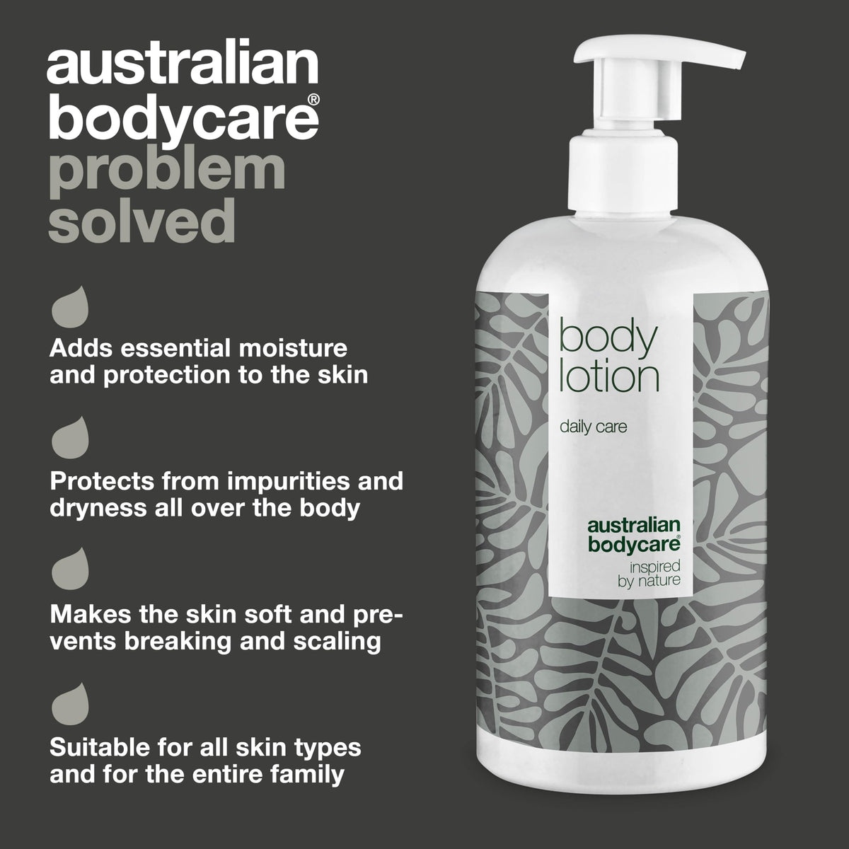 Australian Bodycare Moisturizing Body Lotion with 4-Terpineol, Known from Tea Tree Oil – Relieves Dryness, Itching, and Irritation | Perfect for Acne-Prone Skin