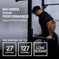Bulk Vegan Protein Powder, Plant Based Protein Shake, Unflavoured, 500 g, New & Improved Formula, 14 Servings, Packaging May Vary