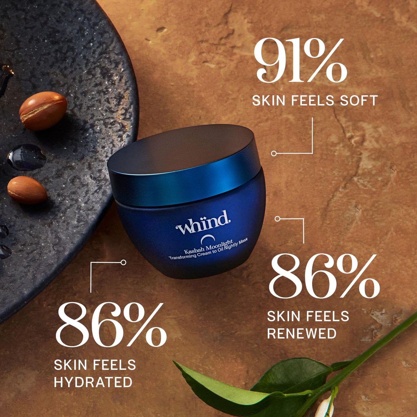 WHIND KASBAH MOONLIGHT CREAM TO OIL NIGHTLY NOURISHING MASK 50ml