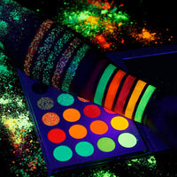 GlitzyGurl Neon Glitter Eye Shadow Palette