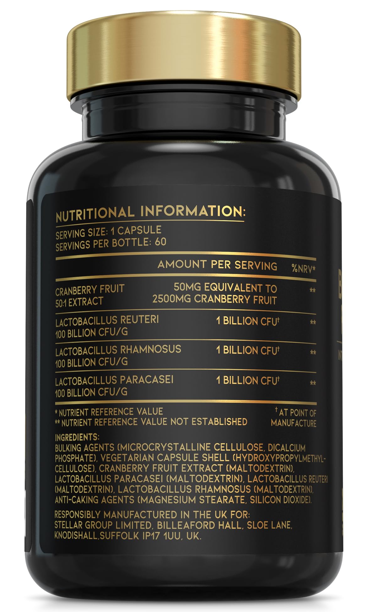 Oxford Origins Advanced Probiotics for Women | Made in the UK | Scientifically Formulated Vaginal Probiotics | Cranberry Extract UTI Supplements for Intimate Flora Support | 100 Billion CFU/g | 60 Capsules