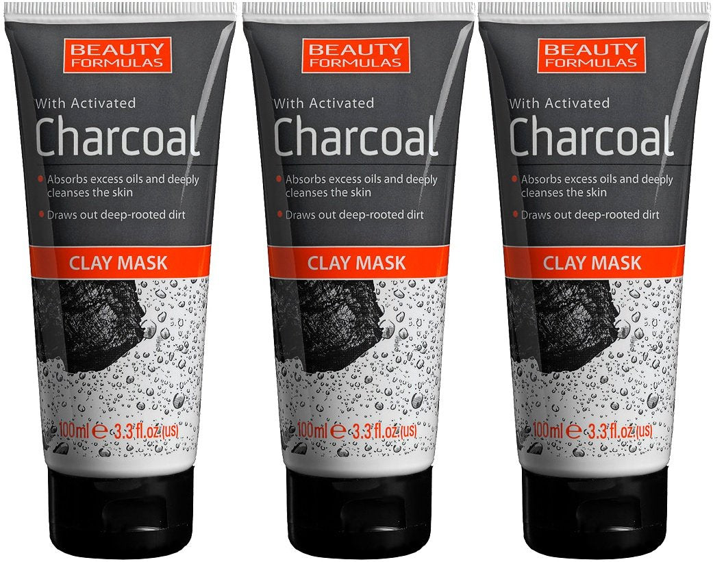 Beauty Formulas Charcoal Clay Mask 100Ml