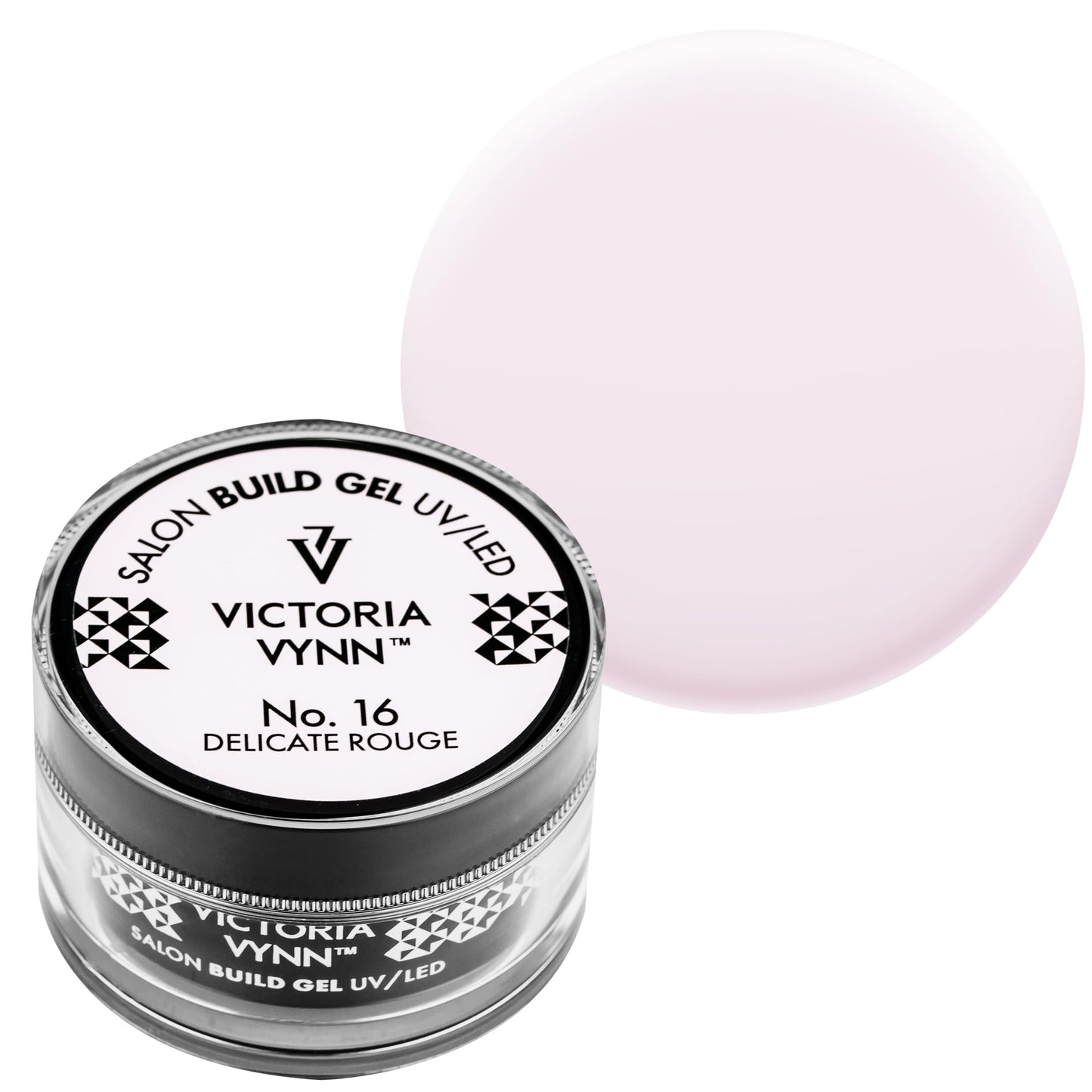 VICTORIA VYNN Victoria Vynn Build Gel UV/LED GEL BUILDER Nails Building Extension (No. 16 Delicate Rouge, 15ml)