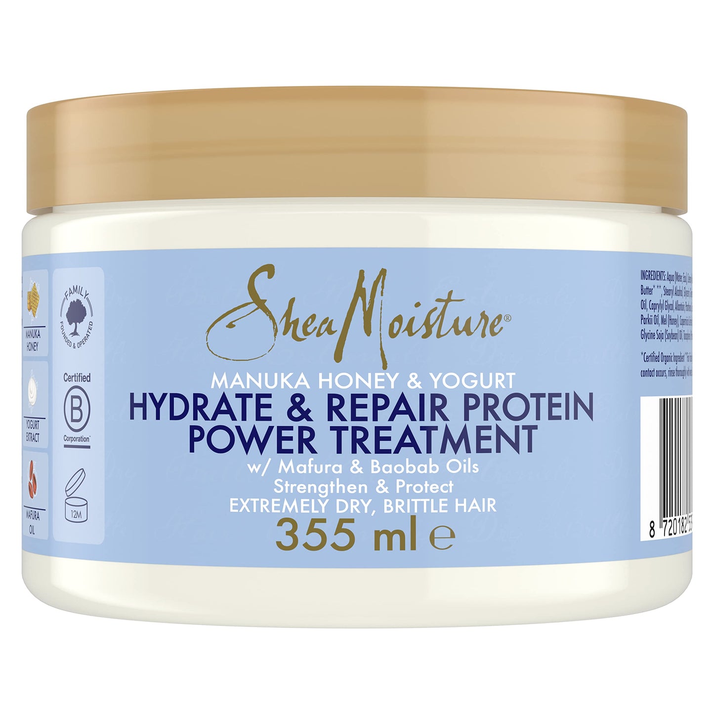SHEA MOISTURE SheaMoisture Manuka Honey & Yoghurt Hydrate & Repair Multi-Action Power Protein Treatment