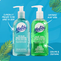 Malibu Sun After Sun Care, Cooling and Soothing Moisturising Gel, Aloe Vera, 100ml