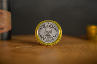 THE VINTAGE GROOMING CO. Black Mustache Wax | Bare Bones | Hide Grey Hair In Beard Or Moustache | Medium Hold 1 oz or 30ml Tin | No Heat Source Required | Unscented
