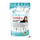 NutriVolv Biotin Hair Growth | Enhanced with Zinc & Selenium | 180 Tablets | 10,000mcg Biotin | Hair Vitamins Complex | Vegan | Hair Skin & Nails Vitamins for Men & Women | UK Made