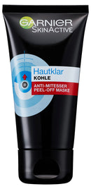 Garnier Charcoal Peel-Off Anti-Blackhead Face Mask for Blemished Skin Clear