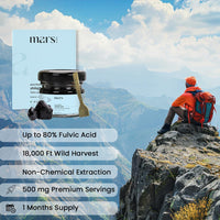 mars by GHC Mars Himalayan Organic Shilajit Resin | Natural Resin Sourced from The Himalayas | Supports Vitality, Energy & Overall Wellness (Pack of 2)