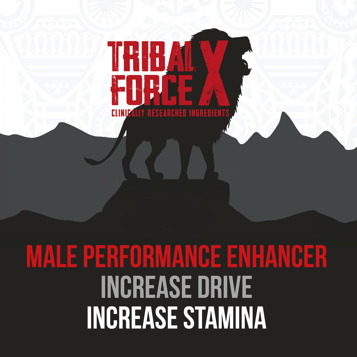 Supplements Sanctuary Tribal Force X Performance Booster, 60 Capsules, 60 Servings, Food Supplement