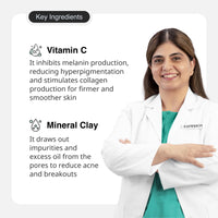 Cureskin Vitamin Boost D Tan Face Mask for Glowing Skin | D Tan Pack for Tan Removal | Detan Pack for Tan Removal | Tan Removal Cream