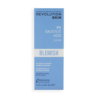 Revolution Skincare London, 2% Salicylic Acid, Targeted Blemish Face Serum, Lightweight & Oil Free, 30ml
