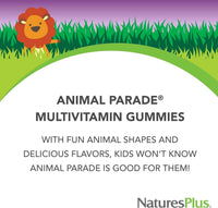 Nature's Plus NaturesPlus Animal Parade Kids Gummies - All Natural Gummies Multivitamin for Children - Gluten Free, Vegetarian, Non GMO - 90 Gummies
