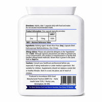 Harla Health Zinc 15mg | Immune System, Skin, Hair, Nails & Vision Support | High Strength Zinc Citrate | 120 Vegan Capsules | Made in UK GMP Certified
