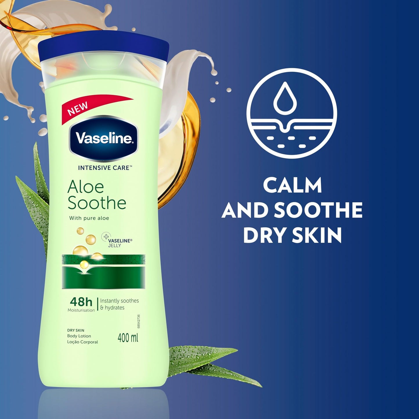 Vaseline Aloe Soothe 400Ml