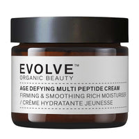 Evolve Organic Beauty - Natural Multi Peptide 360 Anti-Aging Cream with Peptides, Cacay Oil | Certified Organic Vegan Cruelty-free Clean Beauty (2 oz | 60 mL)