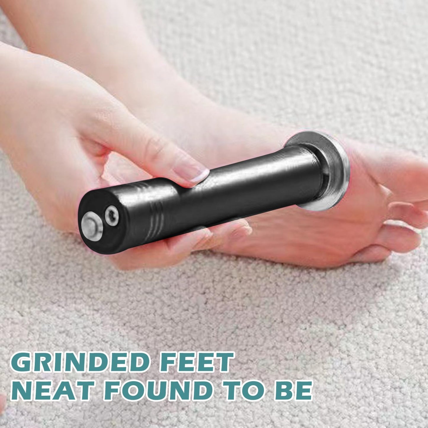 atnayo Electric Foot File Hard Skin Remover, Clean Brush and Foot Sander for Hard Skin Callus Dry
