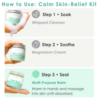 WildMint Calm Balm 100% Natural Relief Treatment for Sore, Itchy & Dry Skin | Intensive Shea Butter Moisturiser Suitable for Baby with Sensitive Skin Prone to Eczema, Redness & Irritation | 120ml