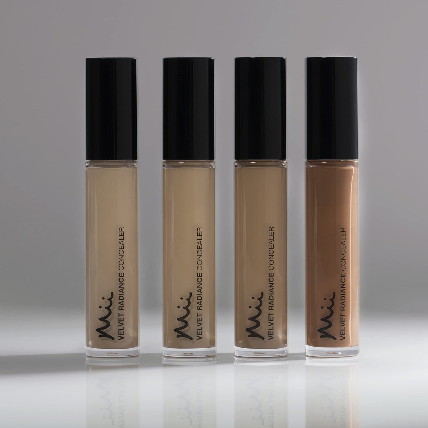 Mii Cosmetics | Velvet Radiance Concealer | Weightless full coverage, Boost Hydration, Buildable and Blendable, Suitable for all Skin Types | Vegan | Confident 03