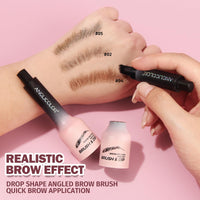 Anglicolor Brow Fection Angled Brush,Microblading Eyebrow Pen,Natural Brows Eyebrow Pen,Easy To Color,Long Lasting,Quick Drying,Natural Shaping Outlining Filling Eyebrow Makeup Upgrade (03#Auburn)