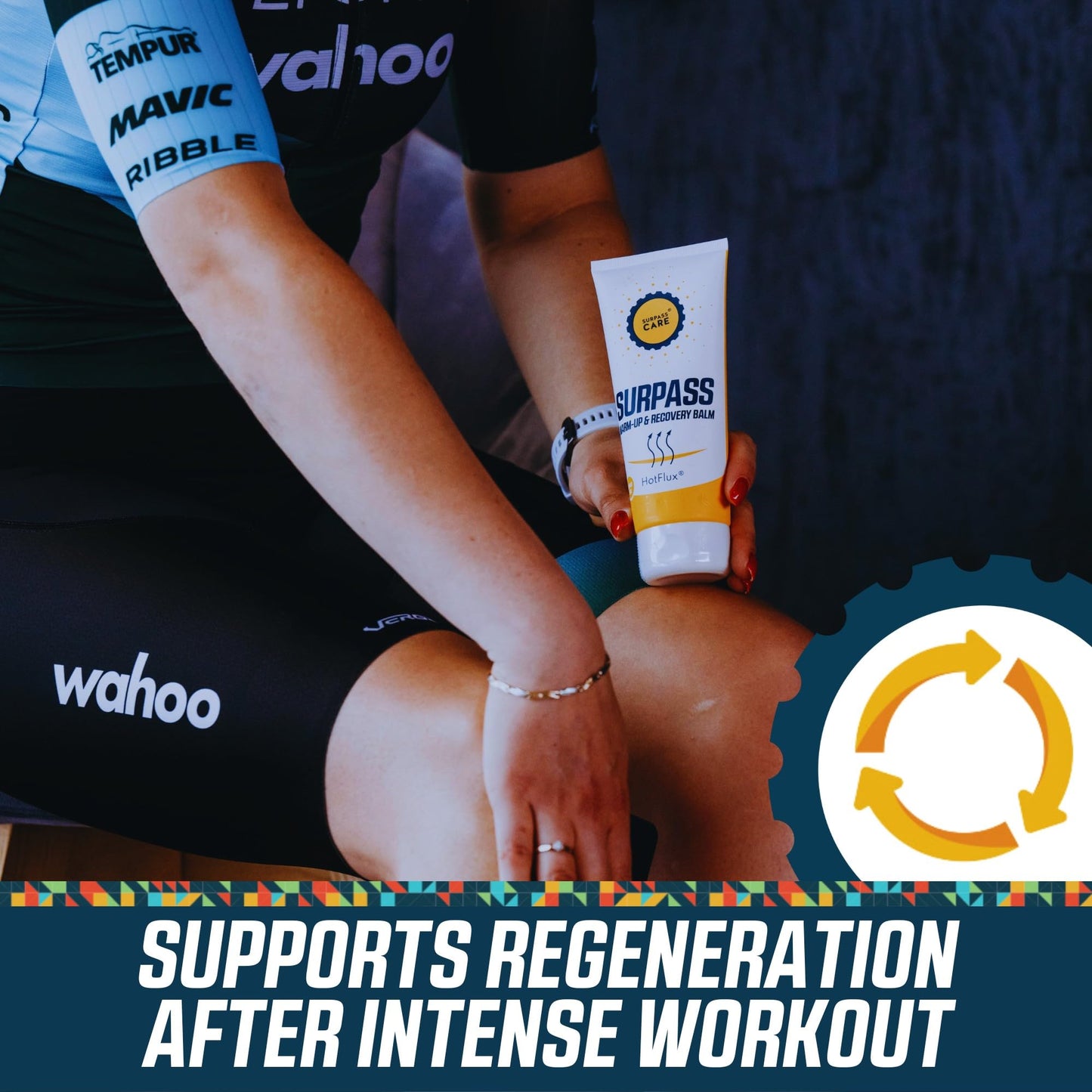 SURPASS Pre-Workout Warm-Up Balm for Athletes | Irritation-Free Ultra Strength Pre-sport Muscle Rub | Joint & Muscle Soothing Relief Recovery Therapy | Post-workout Muscle Relaxer (200ml)